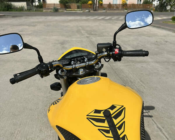 Желтый Хонда CB 600F Hornet, объемом двигателя 0.6 л и пробегом 18 тыс. км за 7000 $, фото 16 на Automoto.ua