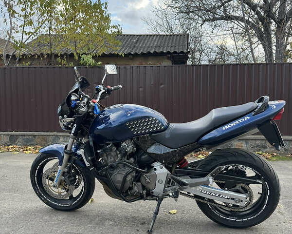 Синий Хонда CB 600F Hornet, объемом двигателя 0.6 л и пробегом 53 тыс. км за 3700 $, фото 4 на Automoto.ua