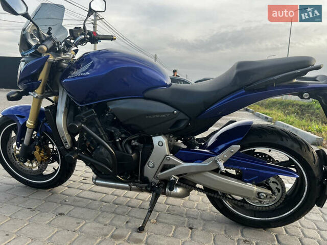 Синий Хонда CB 600F Hornet, объемом двигателя 0.6 л и пробегом 43 тыс. км за 5500 $, фото 6 на Automoto.ua