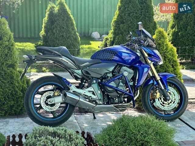 Синий Хонда CB 600F Hornet, объемом двигателя 0.6 л и пробегом 57 тыс. км за 5700 $, фото 4 на Automoto.ua