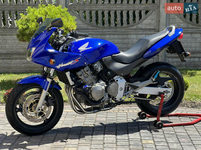 Синий Хонда CB 600F Hornet, объемом двигателя 0.6 л и пробегом 40 тыс. км за 4150 $, фото 1 на Automoto.ua