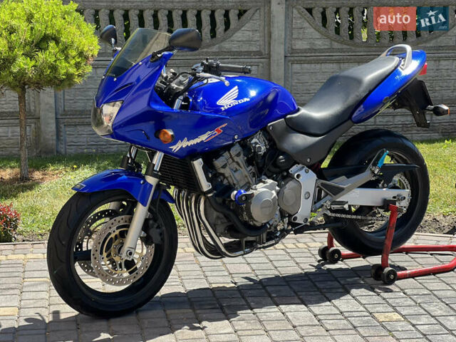Синий Хонда CB 600F Hornet, объемом двигателя 0.6 л и пробегом 40 тыс. км за 4150 $, фото 2 на Automoto.ua