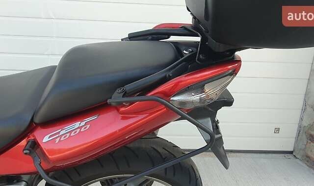 Красный Хонда CBF 1000A, объемом двигателя 1 л и пробегом 38 тыс. км за 7000 $, фото 12 на Automoto.ua