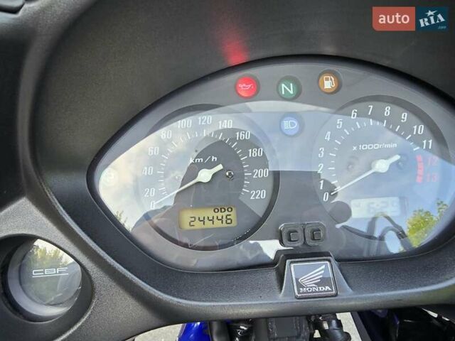 Синій Хонда CBF 600S, об'ємом двигуна 0.6 л та пробігом 24 тис. км за 4400 $, фото 9 на Automoto.ua