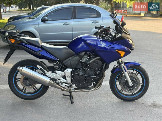 Синий Хонда CBF 600S, объемом двигателя 0.6 л и пробегом 21 тыс. км за 4600 $, фото 4 на Automoto.ua