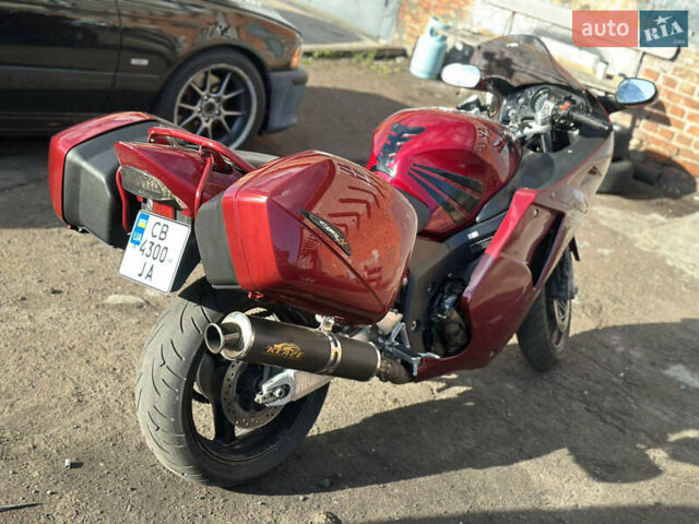 Червоний Хонда CBR 1100XX Blackbird, об'ємом двигуна 1.1 л та пробігом 74 тис. км за 6000 $, фото 4 на Automoto.ua