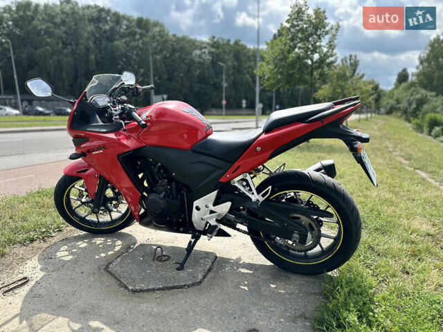 Красный Хонда CBR 400R, объемом двигателя 0.4 л и пробегом 30 тыс. км за 4500 $, фото 4 на Automoto.ua