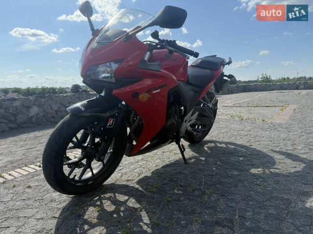 Красный Хонда CBR 400R, объемом двигателя 0.4 л и пробегом 37 тыс. км за 4300 $, фото 9 на Automoto.ua