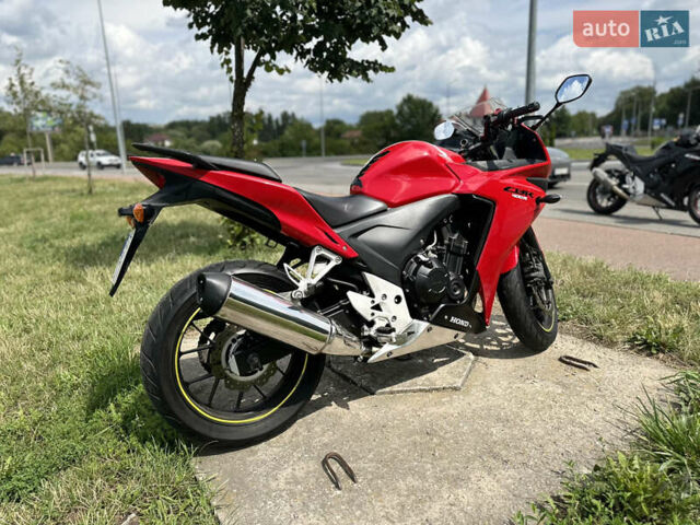 Красный Хонда CBR 400R, объемом двигателя 0.4 л и пробегом 30 тыс. км за 4500 $, фото 6 на Automoto.ua