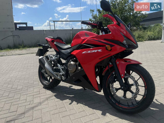 Красный Хонда CBR 400R, объемом двигателя 0.4 л и пробегом 17 тыс. км за 4700 $, фото 3 на Automoto.ua