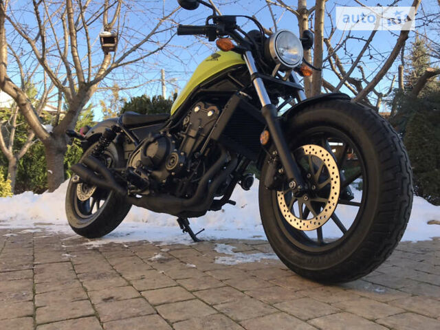 Жовтий Хонда CMX 500 Rebel, об'ємом двигуна 0.5 л та пробігом 8 тис. км за 6600 $, фото 11 на Automoto.ua