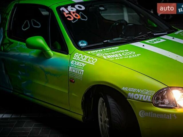 Зеленый Хонда CR-X, объемом двигателя 1.6 л и пробегом 190 тыс. км за 5990 $, фото 5 на Automoto.ua