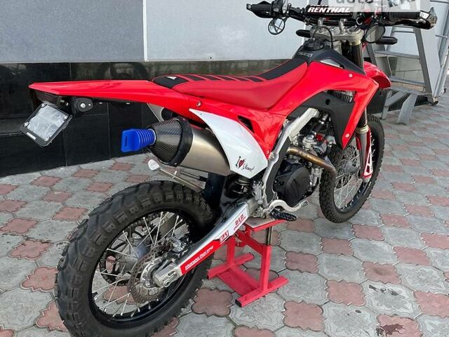 Красный Хонда CRF 450, объемом двигателя 0.45 л и пробегом 1 тыс. км за 11300 $, фото 4 на Automoto.ua