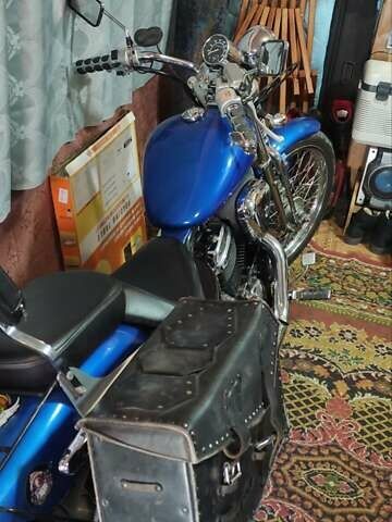 Синий Хонда Steed 400 VLX, объемом двигателя 0.4 л и пробегом 57 тыс. км за 3100 $, фото 4 на Automoto.ua