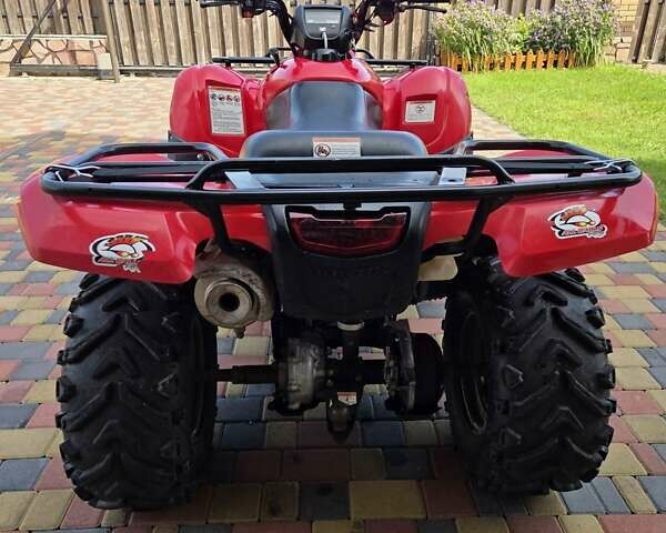 Красный Хонда TRX 420FE1, объемом двигателя 0.42 л и пробегом 8 тыс. км за 5100 $, фото 4 на Automoto.ua