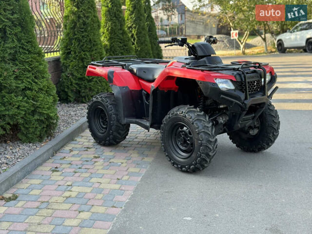 Красный Хонда TRX 420TM1, объемом двигателя 0.49 л и пробегом 4 тыс. км за 6499 $, фото 1 на Automoto.ua