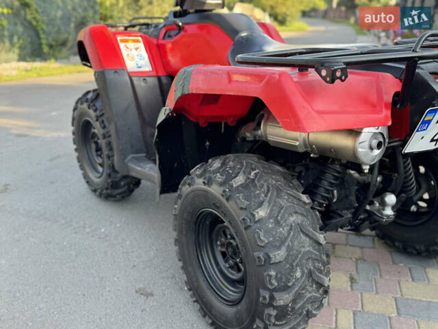 Красный Хонда TRX 420TM1, объемом двигателя 0.49 л и пробегом 4 тыс. км за 6499 $, фото 9 на Automoto.ua