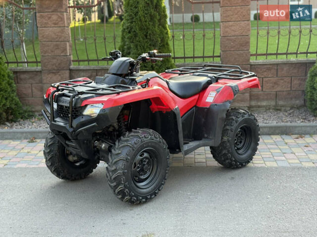 Красный Хонда TRX 420TM1, объемом двигателя 0.49 л и пробегом 4 тыс. км за 6499 $, фото 4 на Automoto.ua