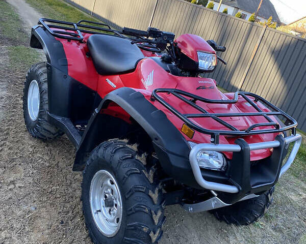 Красный Хонда TRX 500 Foreman, объемом двигателя 0.5 л и пробегом 12 тыс. км за 6500 $, фото 1 на Automoto.ua