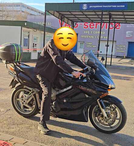 Черный Хонда VFR 800F Interceptor, объемом двигателя 0.8 л и пробегом 66 тыс. км за 5200 $, фото 1 на Automoto.ua