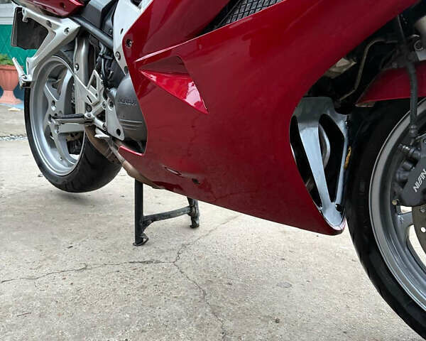 Красный Хонда VFR 800F Interceptor, объемом двигателя 0.78 л и пробегом 45 тыс. км за 5700 $, фото 10 на Automoto.ua