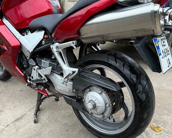 Красный Хонда VFR 800F Interceptor, объемом двигателя 0.78 л и пробегом 45 тыс. км за 5700 $, фото 5 на Automoto.ua