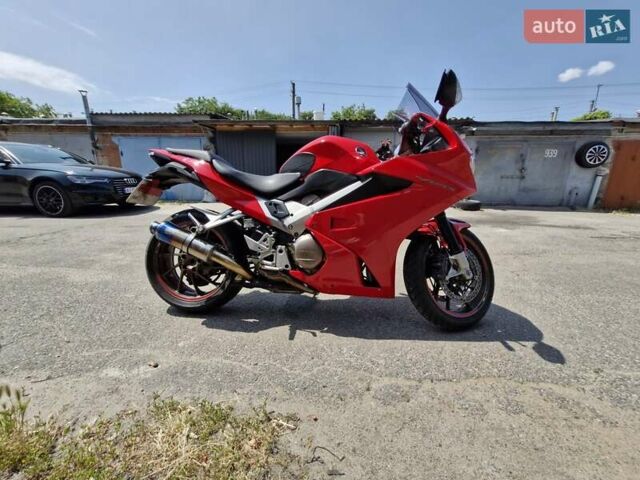 Красный Хонда VFR 800F Interceptor, объемом двигателя 0.8 л и пробегом 42 тыс. км за 8500 $, фото 2 на Automoto.ua