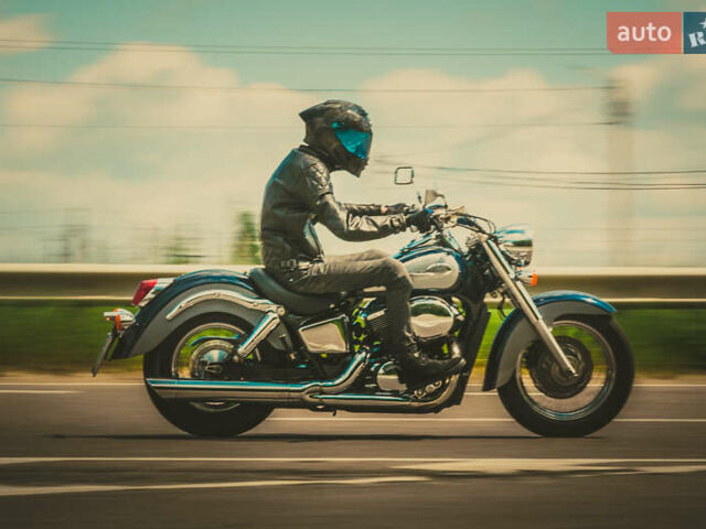 Синий Хонда VT 750 Shadow, объемом двигателя 0.75 л и пробегом 60 тыс. км за 5000 $, фото 13 на Automoto.ua