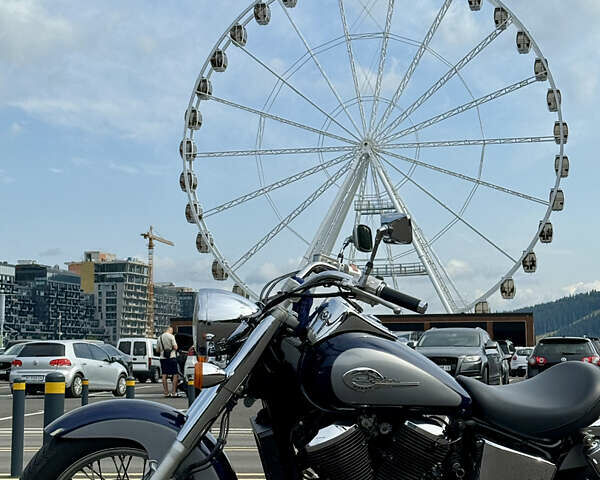 Синий Хонда VT 750 Shadow, объемом двигателя 0.75 л и пробегом 60 тыс. км за 5000 $, фото 10 на Automoto.ua