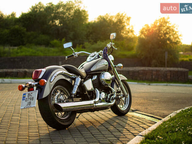 Синий Хонда VT 750 Shadow, объемом двигателя 0.75 л и пробегом 60 тыс. км за 5000 $, фото 4 на Automoto.ua