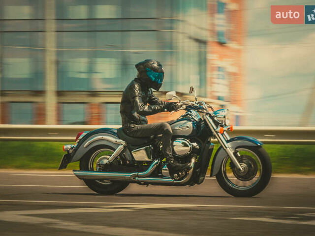 Синий Хонда VT 750 Shadow, объемом двигателя 0.75 л и пробегом 60 тыс. км за 5000 $, фото 14 на Automoto.ua