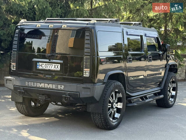 Черный Хаммер Н2, объемом двигателя 6.16 л и пробегом 190 тыс. км за 22999 $, фото 6 на Automoto.ua