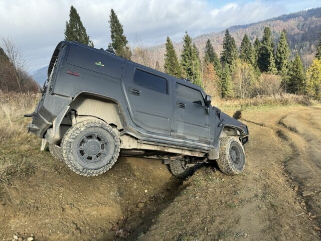 Чорний Хаммер Н2, об'ємом двигуна 6 л та пробігом 111 тис. км за 18000 $, фото 1 на Automoto.ua