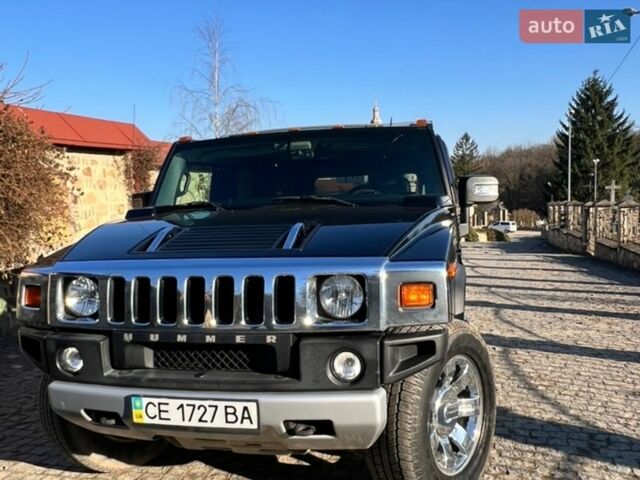Чорний Хаммер Н2, об'ємом двигуна 6.2 л та пробігом 137 тис. км за 27000 $, фото 1 на Automoto.ua
