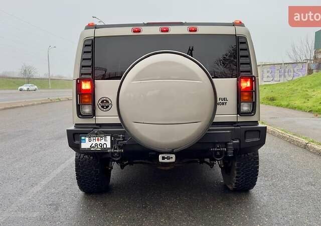 Сірий Хаммер Н2, об'ємом двигуна 5.97 л та пробігом 125 тис. км за 29900 $, фото 10 на Automoto.ua