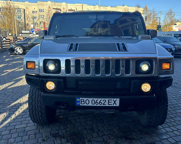 Серый Хаммер Н2, объемом двигателя 6 л и пробегом 200 тыс. км за 27777 $, фото 2 на Automoto.ua