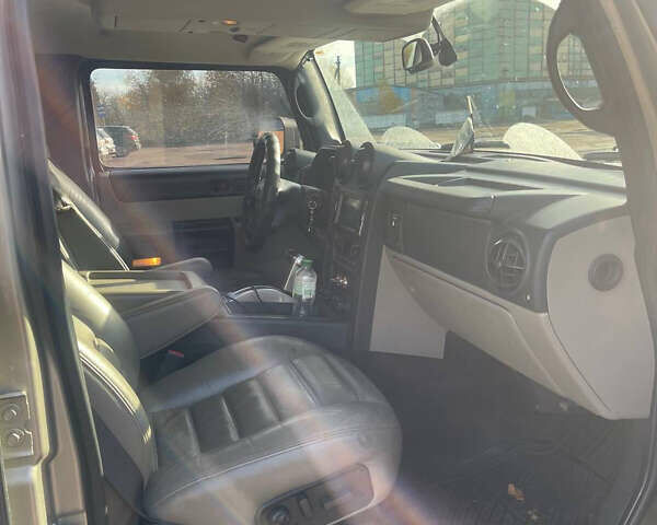 Серый Хаммер Н2, объемом двигателя 5.97 л и пробегом 346 тыс. км за 10999 $, фото 4 на Automoto.ua