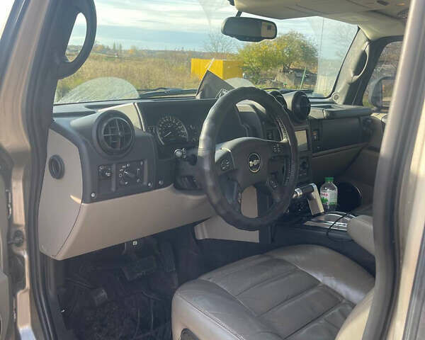 Серый Хаммер Н2, объемом двигателя 5.97 л и пробегом 346 тыс. км за 10999 $, фото 2 на Automoto.ua