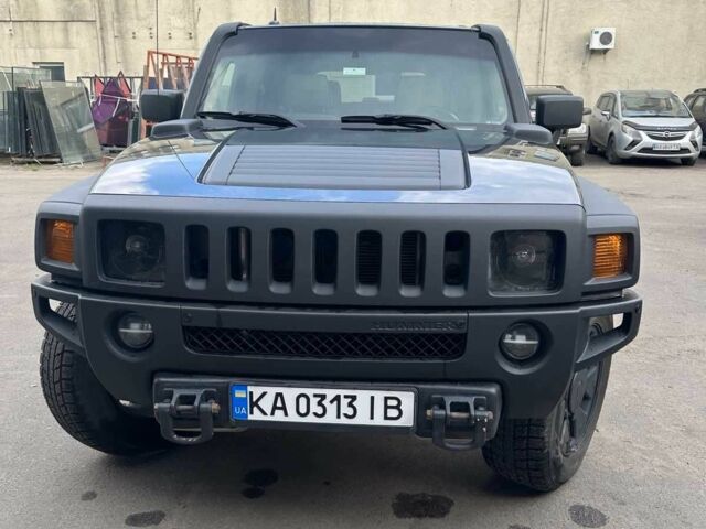 Черный Хаммер Н3, объемом двигателя 3.7 л и пробегом 142 тыс. км за 13000 $, фото 1 на Automoto.ua