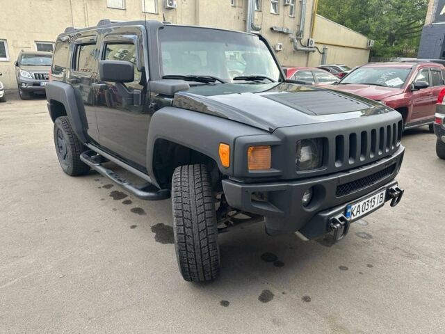 Черный Хаммер Н3, объемом двигателя 3.7 л и пробегом 142 тыс. км за 13000 $, фото 2 на Automoto.ua