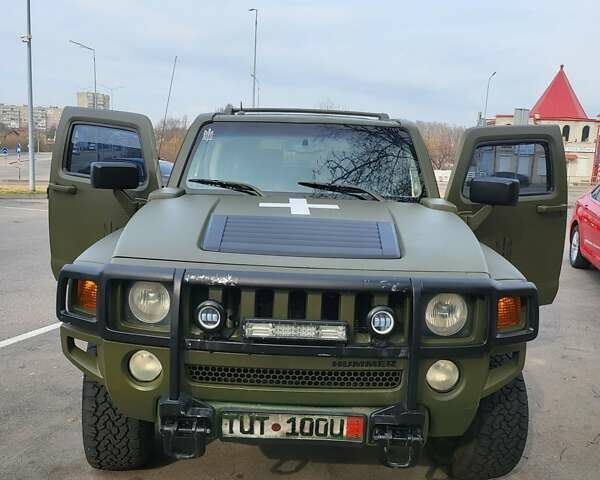 Черный Хаммер Н3, объемом двигателя 3.65 л и пробегом 250 тыс. км за 10600 $, фото 3 на Automoto.ua