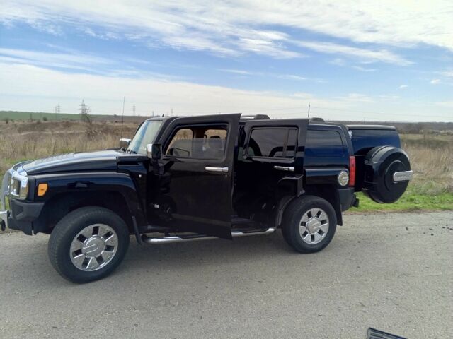 Черный Хаммер Н3, объемом двигателя 3.7 л и пробегом 130 тыс. км за 20000 $, фото 11 на Automoto.ua