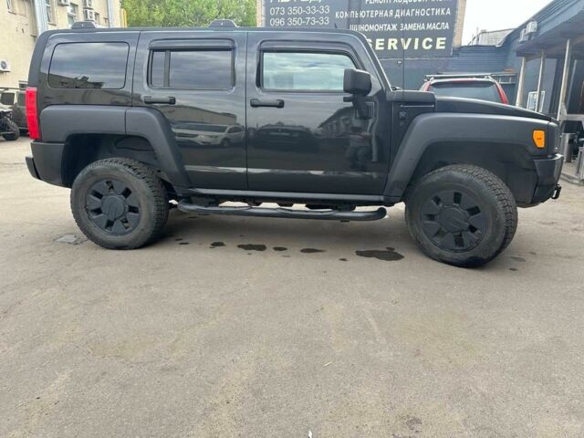 Черный Хаммер Н3, объемом двигателя 3.7 л и пробегом 142 тыс. км за 13000 $, фото 4 на Automoto.ua