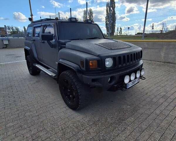 Хаммер Н3 2007 в Первомайск на Automoto.ua Черный Хаммер Н3, объемом двигателя 3.7 л и пробегом 250 тыс. км за 15300 $, фото 5 на Automoto.ua