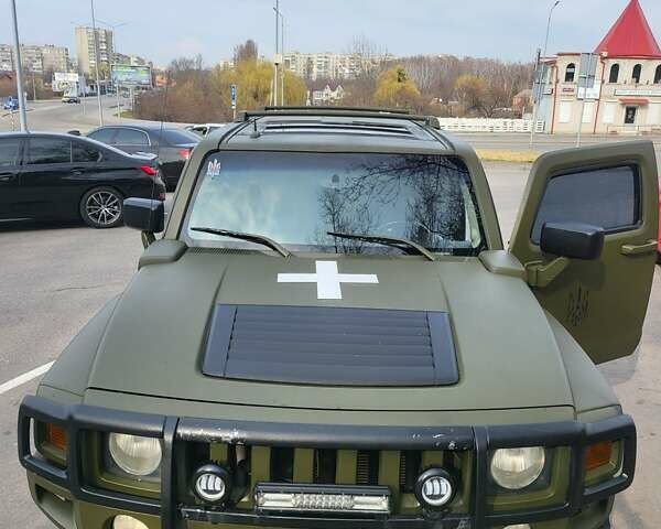 Черный Хаммер Н3, объемом двигателя 3.65 л и пробегом 250 тыс. км за 10600 $, фото 2 на Automoto.ua