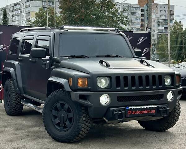 Чорний Хаммер Н3, об'ємом двигуна 3.65 л та пробігом 280 тис. км за 17300 $, фото 1 на Automoto.ua