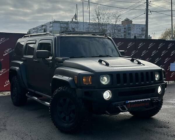 Чорний Хаммер Н3, об'ємом двигуна 3.65 л та пробігом 280 тис. км за 16500 $, фото 3 на Automoto.ua