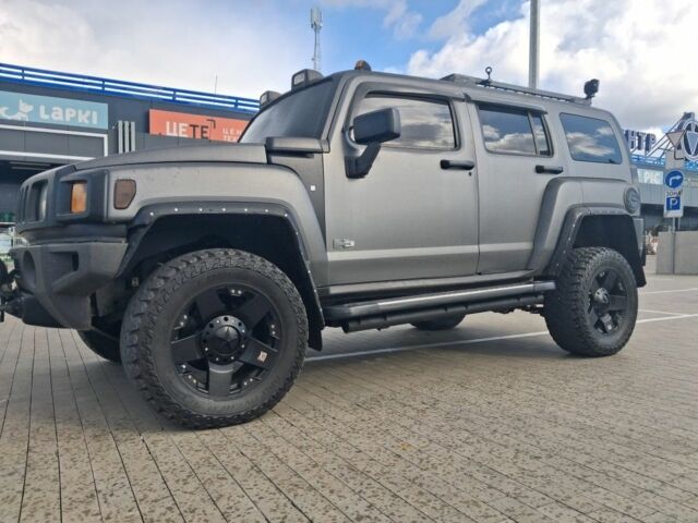 Серый Хаммер Н3, объемом двигателя 3.7 л и пробегом 220 тыс. км за 13500 $, фото 5 на Automoto.ua