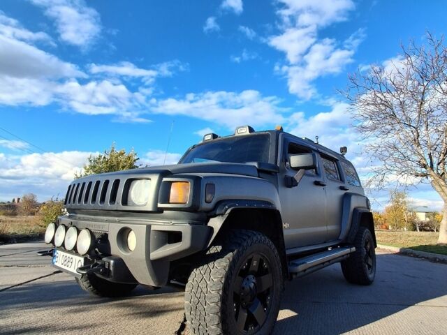 Серый Хаммер Н3, объемом двигателя 3.7 л и пробегом 220 тыс. км за 13500 $, фото 15 на Automoto.ua