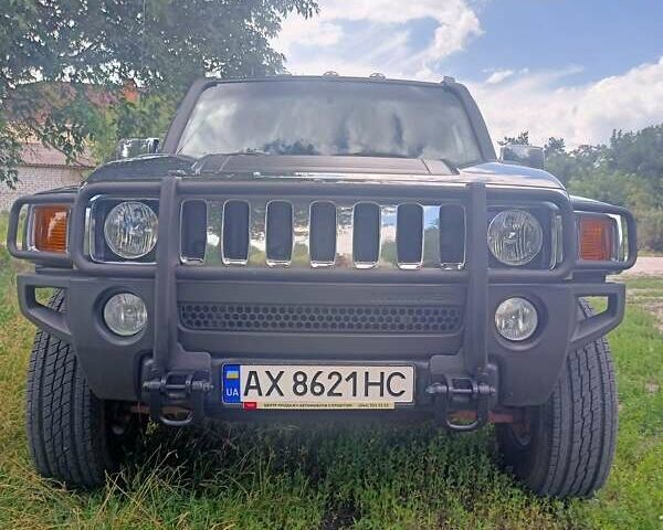 Синий Хаммер Н3, объемом двигателя 3.5 л и пробегом 162 тыс. км за 15900 $, фото 10 на Automoto.ua